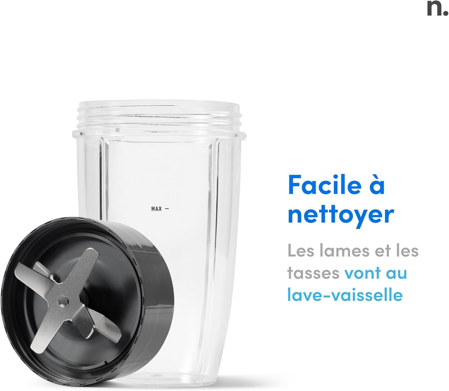 nutribullet Pro+ 1200 Watt Personal Blender with Pulse Function SKU – Black