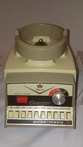 Vintage Osterizer Imperial Blender Model 854 10-Speed Touch-N-Pulse