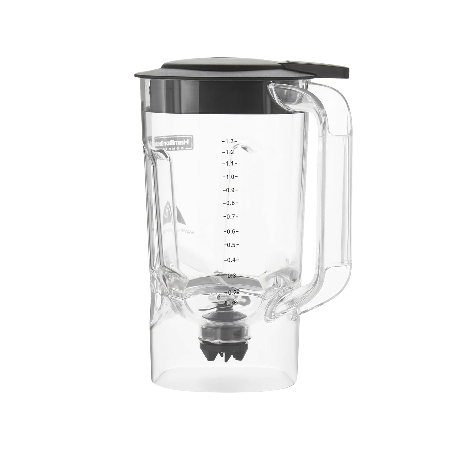Hamilton Beach Commercial 908R 44Oz Bar Blender, 2 Speed, 1 HP, Black (HBB908R)