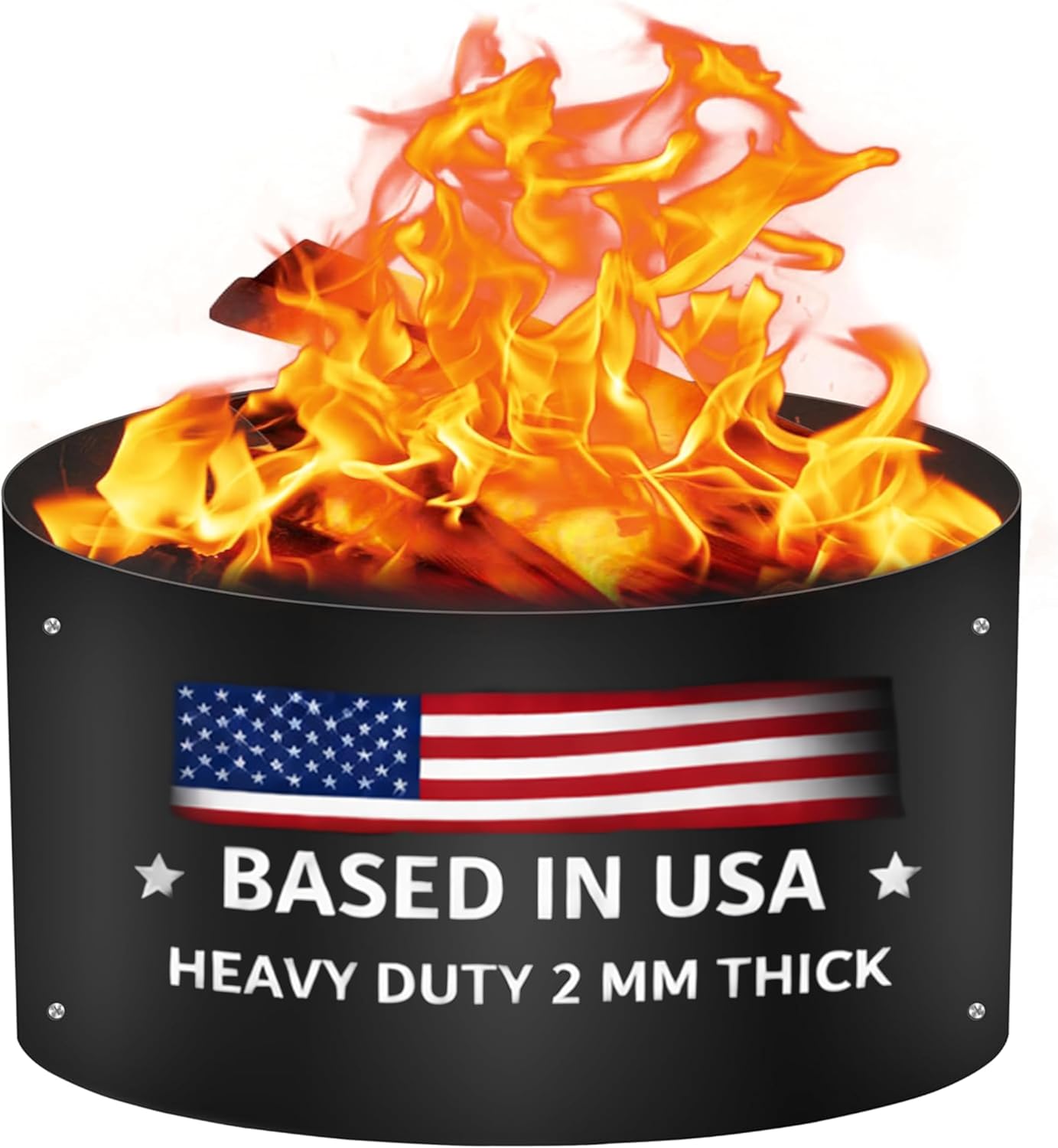 FEBTECH Fire Ring for Outside Fire Pit - 38