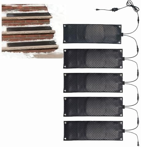 Heated Snow Melting Mats for Outdoor Walkways & Stairs, 10