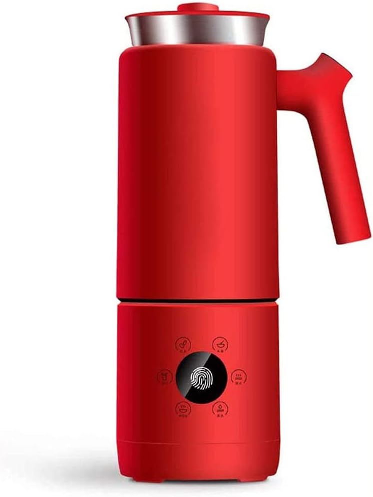 Multi-Function Juicer, 300ML Soymilk Maker Machine Mini Blender Fully Automatic Multifunction Portable 6 Leaves 304 Stainless Steel 110-240V Filter-Free(D)