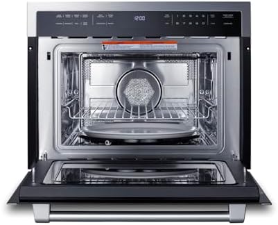 Summit 24” Wide 115V Speed Electric Oven, Built-In, Pre-Installed Cord NEMA 5-20 Plug, CMV115
