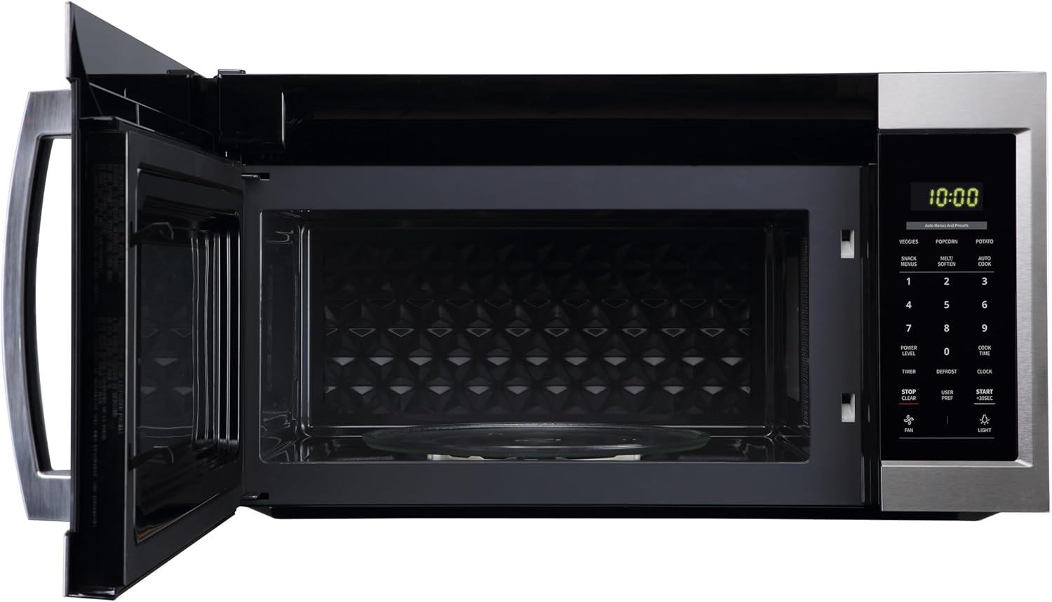 1.7 cuft Over-The-Range (OTR) Microwave w/Sensor Microwave in Stainless Steel