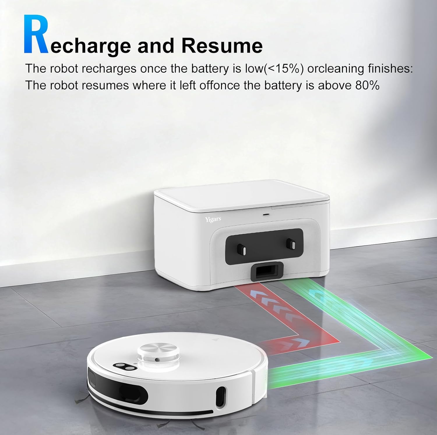 Robot Vacuum and Mop Self-Emptying Up to 8000Pa Robot Vacuum 60-Day Hands-Free Cleaning 220 Min Runtime LiDAR Navigation, Home Mapping, Ideal for Pet Hair, Hard Floors, Carpet-White