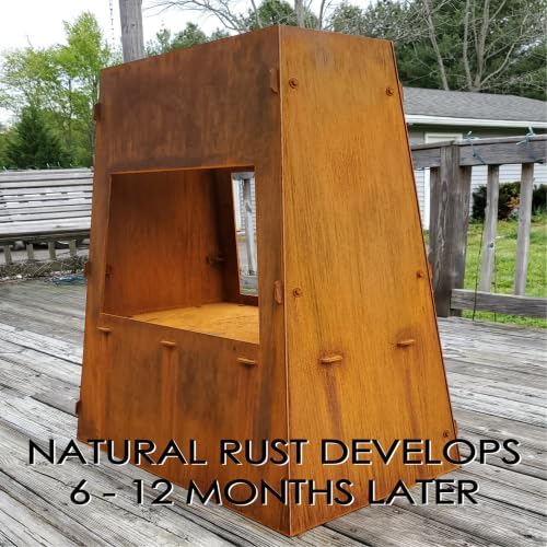 Modern Steel Chiminea