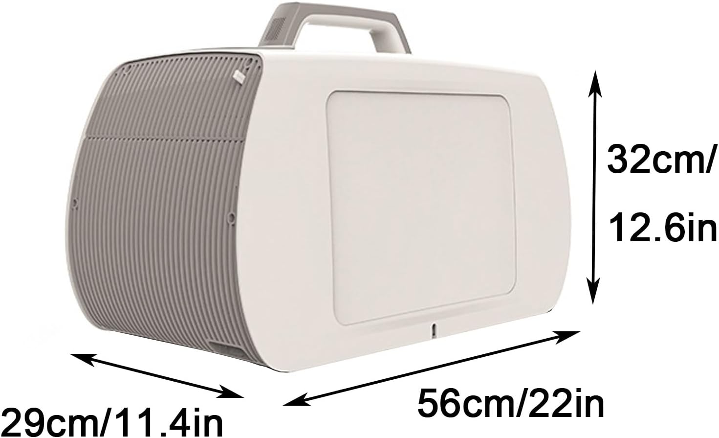 5400 BTU Portable Camping Air Conditioner and Heater 3 Wind Speed Adjustment Bluetooth Speaker Drainage-free Cooling AC for Home Outdoor Tent(110v)