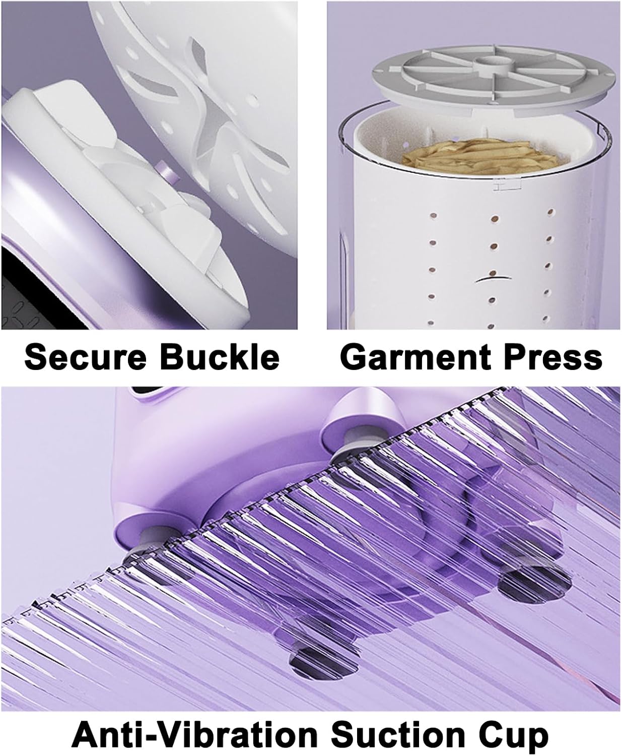 Fully Automatic Mini Washer With Drain Basket And Pipe, Portable Washing Machine, 2L Capacity, Three Wash Modes For Bra Underwear Socks(Size:5.51 * 5.7 * 9.44in,Color:pink)