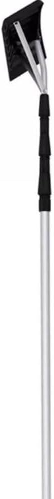 High Reach Roof Snow Rake Telescoping 2–6.4m, Wide Snow Shovel Head, Secure Twist-Lock Aluminum Pole, Roof Snow Removal Tool for Home, Cabin, Garage, Patio Cover
