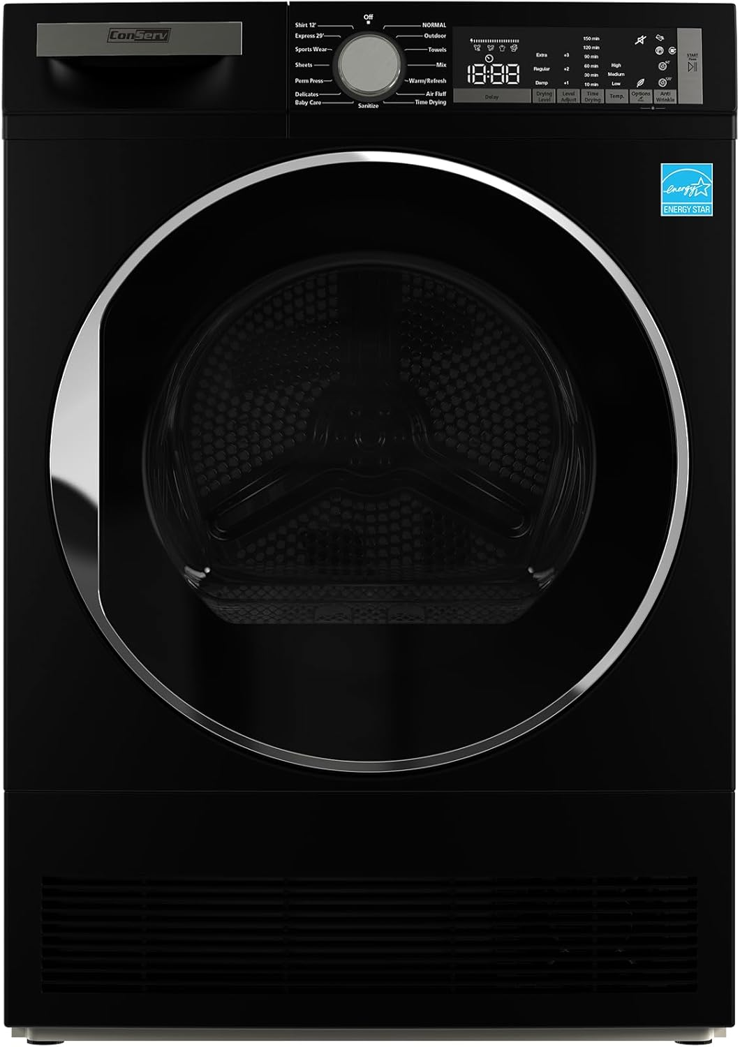 240V Condensor 4 cu.ft Refresh Dryer Energy Star (Matte Black)