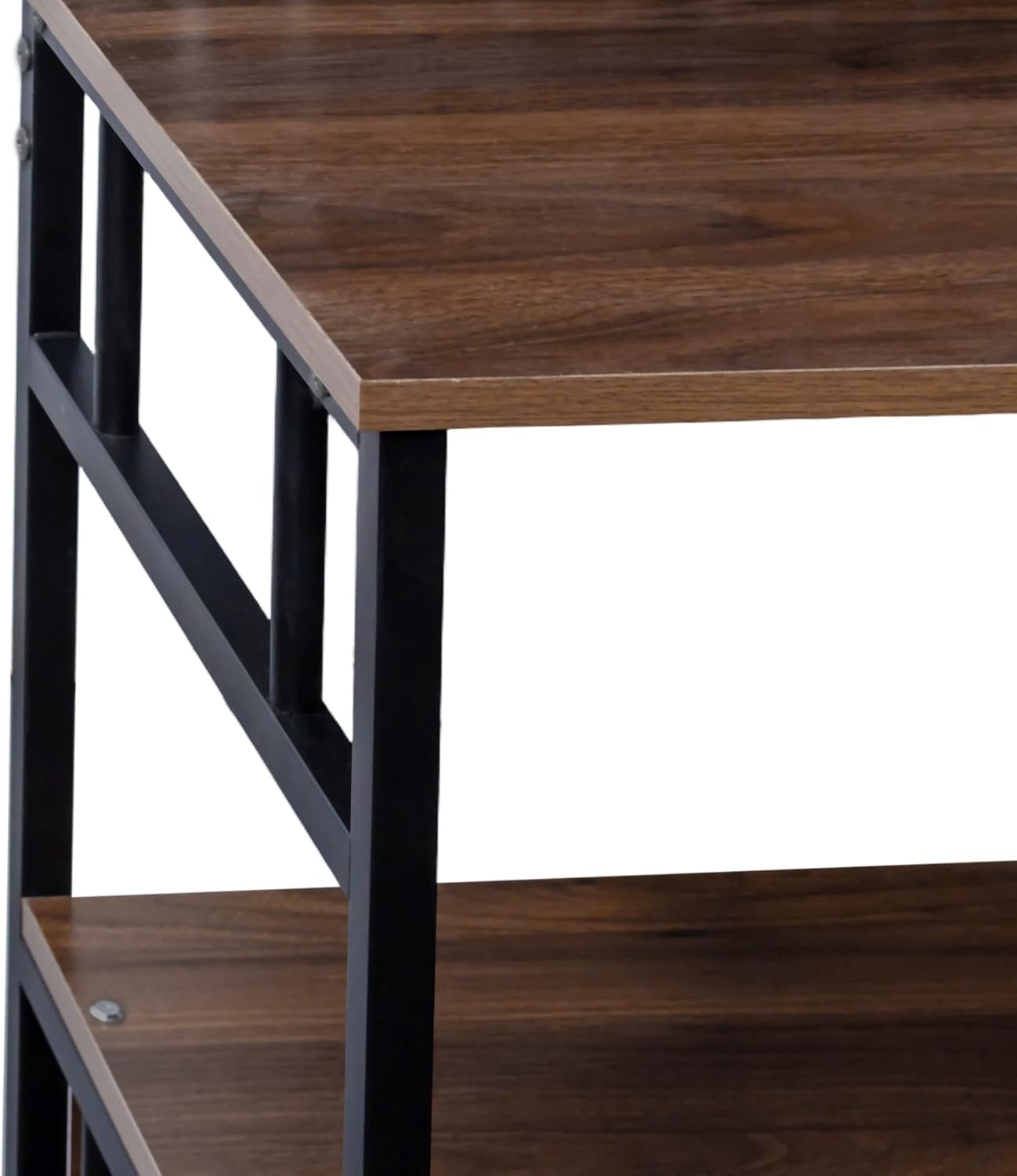 Kitchen Bakers Rack with Door, Microwave Oven Stand, Utility Storage Shelf, Durable Kitchen Organizer for Small Spaces