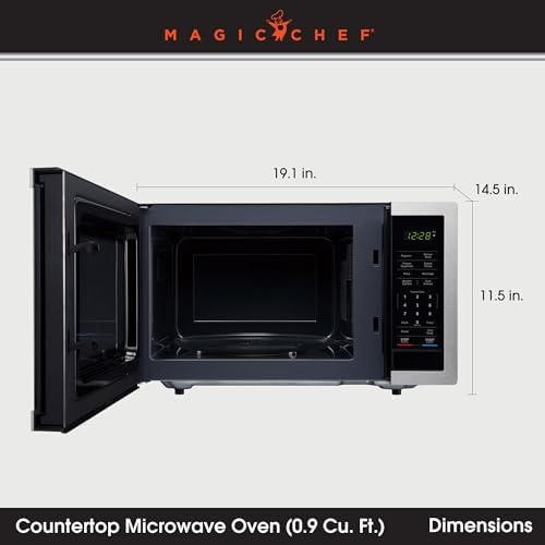 0.9 cu. ft. Countertop Microwave 900-Watt Digital Touch