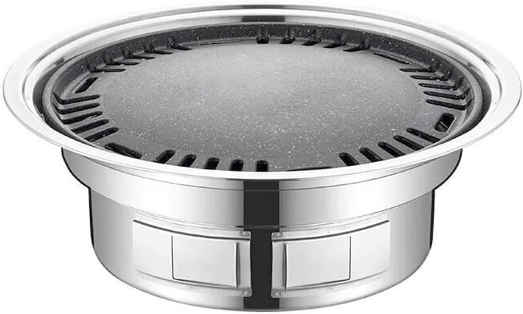 Outdoor Charcoal Grill Outdoor BBQ Grill Portable Camping Charcoal Grill Stainless Steel Reusable Grill For Terrace Indoor Outside BBQ Grill Barbecue Grill (Onecolor 35x12cm)