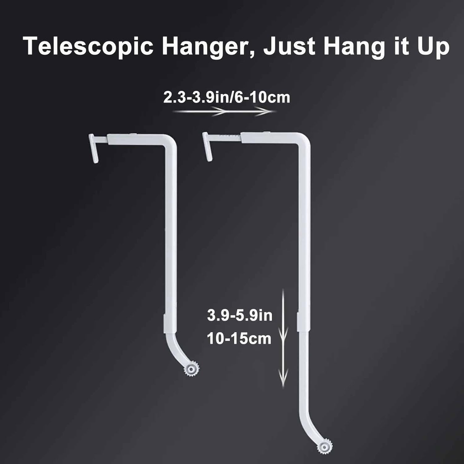 Adjustable Air Conditioner Deflector, Telescopic Anti-Wind Air Diverter, Universal ac Vent Deflector, for Wall AC Units