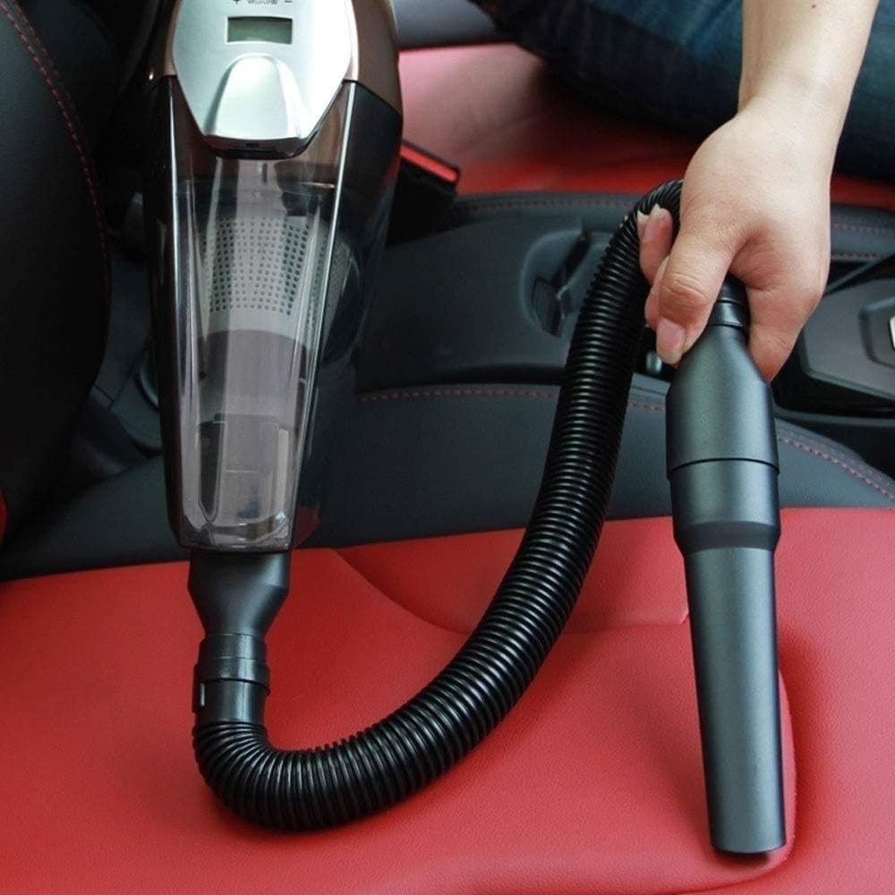 Handheld Vacuum Cleaner Wet Dry Lightweight Quick Charge Vacuum Cleaner Cordless for Home&Car，Attachments - Small Vacuum for Car, RV, Boats, Travel - Car Accessories