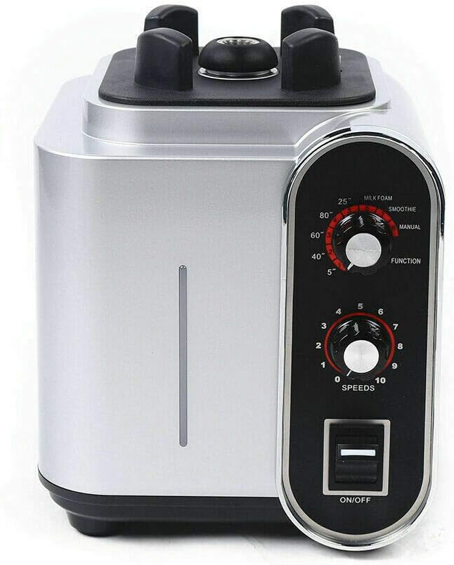110V 2200W Electric Blender Mixer Commercial Smoothie Blender for Shakes and Smoothies with 10-Gear Optional Speed Suitable for Home or Commercial Use 24000r/min