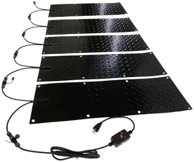 Heated Snow Melting Mat - Non-Slip Outdoor Walkway for Winter, Waterproof & Durable Snow Removal Solution for Home & Industrial Use, Safe & Efficient Snow Melter