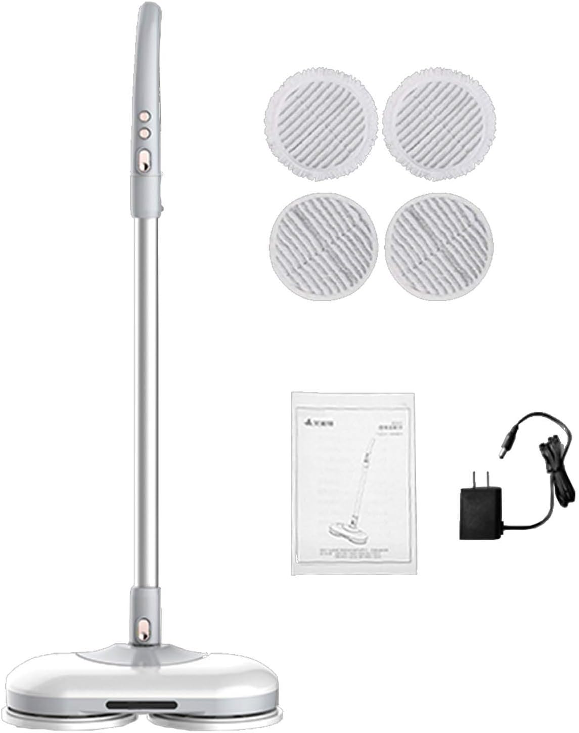 Household Multifunctional Steam Mop Handheld Vertical Floor Steam Cleaner Convenient Detachable Handheld Steam Cleaner Hard Floor Cleaning White (White)