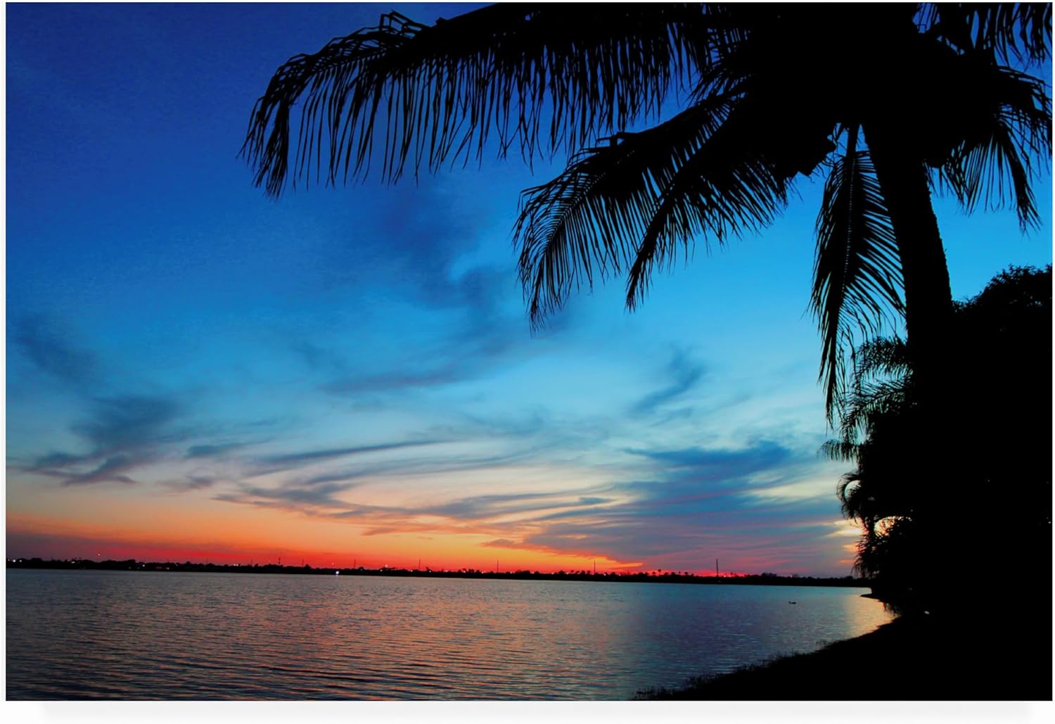 Trademark Fine Art ' Day's End Soothing ' Outdoor Canvas by Dana Brett Munich