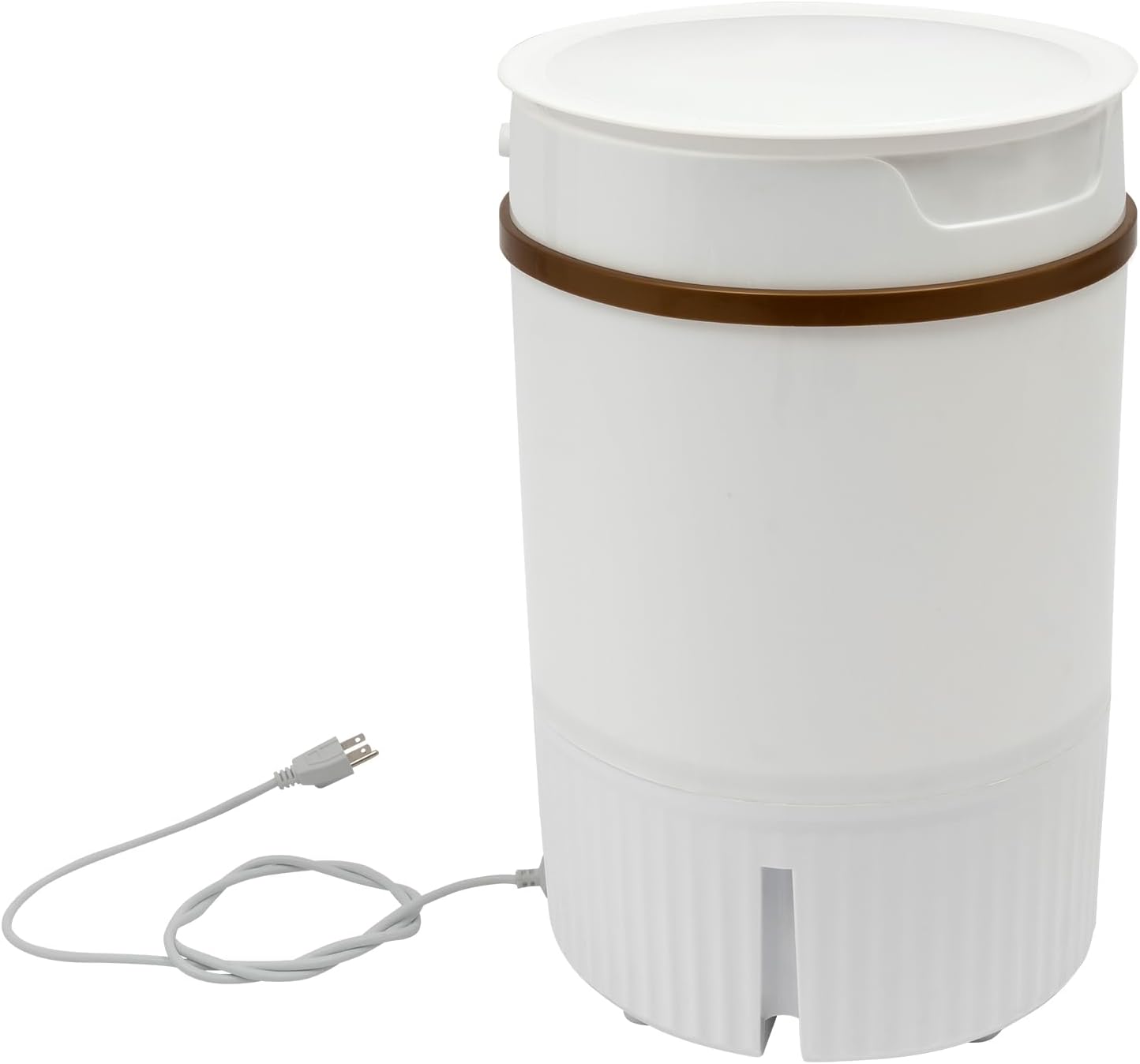 Portable Washing Machine, 260W 1.2Gal/4.5L Mini Washer Machine With Blue Light, Single Tub Laundry Small Washer With Dehydration Basket for Apartments, Dorms,Traveling, RV