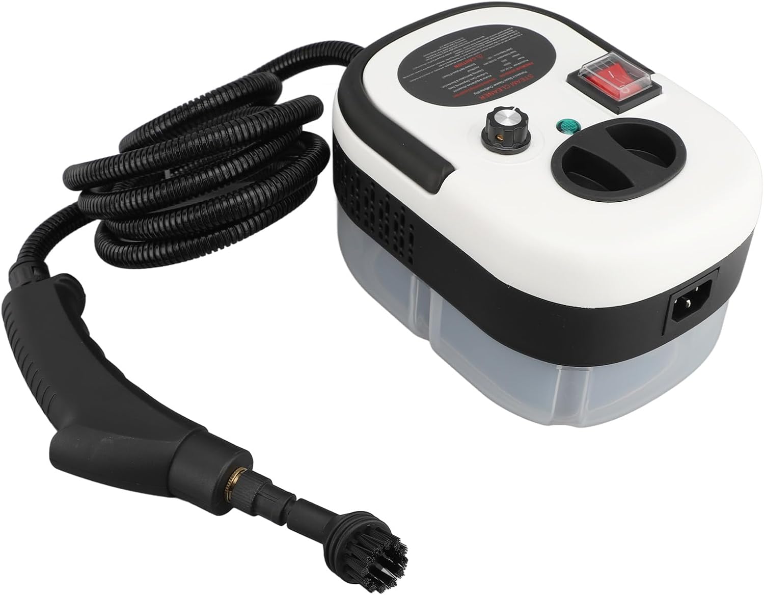 BAFOVY Handheld Steam Cleaner 2500W, High Pressure High Temperature Steam Cleaning Device, 6 Gears Multipurpose Steam Cleaner, 1.2L Water Tank, Ideal for Home Car Kitchen Cleaning (US Plug 110V)