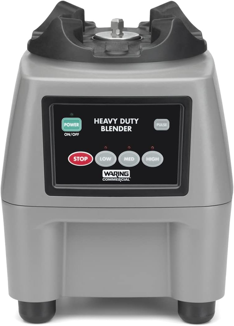 Waring Commercial CB15 Food Blender Base, Extra Large, Gray