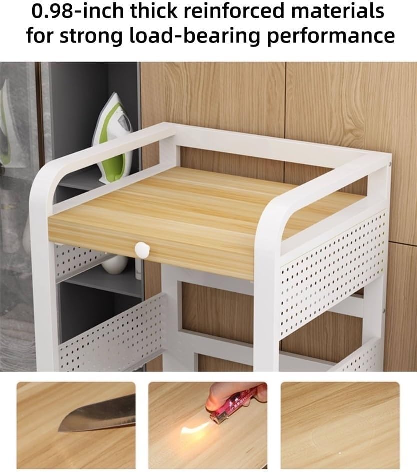 Galvanized Iron Washer Shelf, Washer Dryer Stacking Kit with Pull-Out Sliding Plate, Washing Machine Stand, for Bathroom Laundry Room(Black)