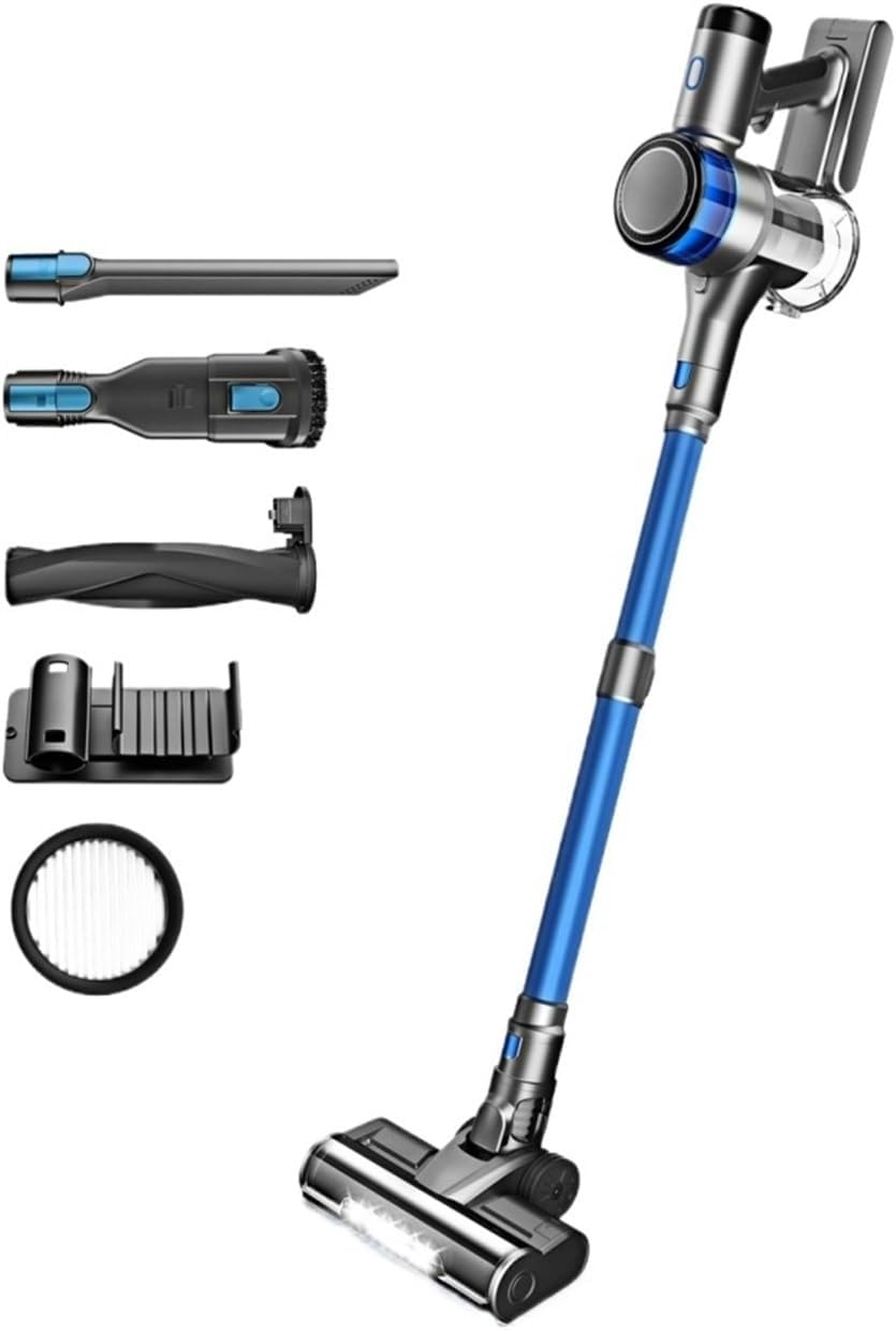 Compatible with INSE,S9X Cordless Vacuum Cleaner,400W 45Kpa Suction 55min Runtime Stick Vacuum for Hardwood Floor/Carpet Home Cleaning(S9X Blue)