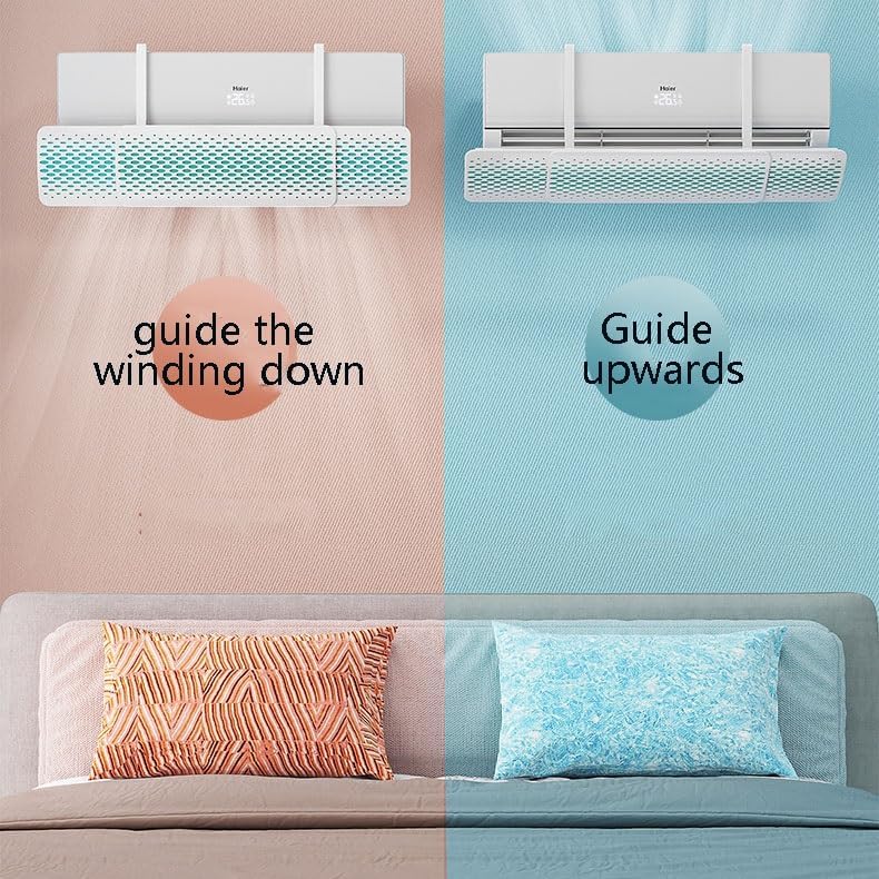 Large Hole Design Angle Adjustable Central Air Conditioning Wind Shield, Suitable for Most Air Conditioners, Anti Direct Blowing