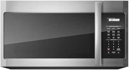 Vesta Miami 400CFM 30″ Over-the-Range Microwave, 1.9CuFt, 1000W, Stainless Steel, Touch LED Control, 9 Programs, 11 Power Levels, Express Cook, Child Lock, Timer