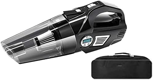 Handheld Cordless Vacuum Cleaner,Rechargeable and Cyclone Suction Lightweight Hand Vac,4 in 1, Vacuum Cleaner/Inflation/Lighting/tire Pressure Measurement