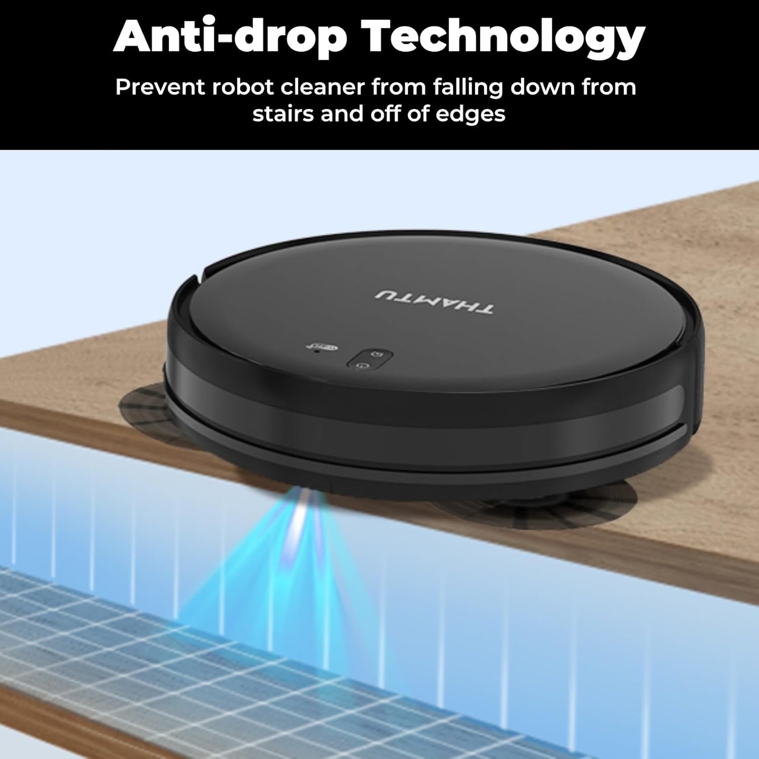 Robot Vacuum and Mop Combo, Slim 2-in-1 Vacuum Robotic with Strong Suction, Auto-Charging, Scheduling, Smart Robot Vacuum Cleaner Ideal for Pet Hair, Hard Floors & Low-Pile Carpets