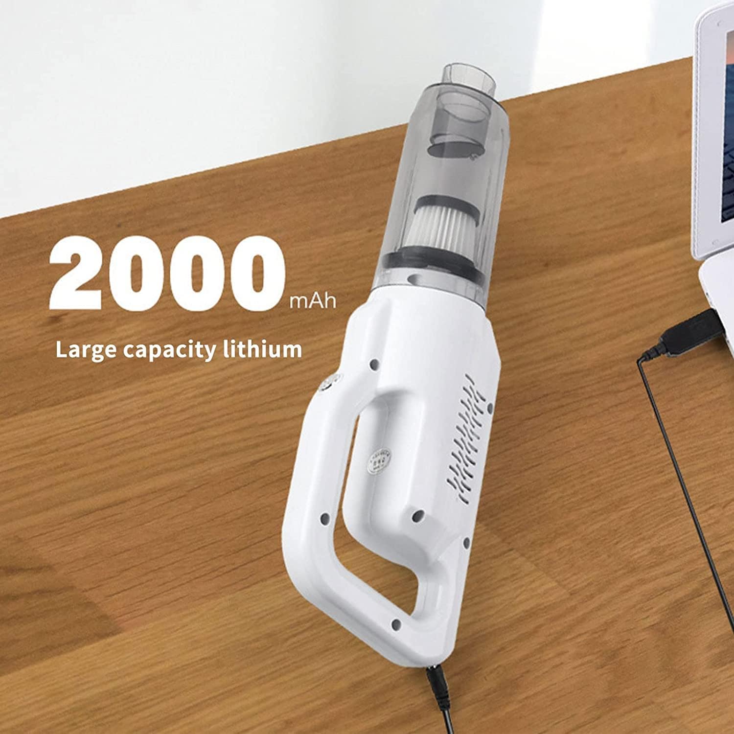 20000Pa Powerful Suction Cordless Vacuum Cleaner, 39.37