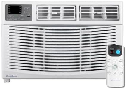 Vtronix Classic America 12000 BTU WiFi Enabled, Alexa Ready, Energy Savings - Window Mounted Air Conditioner Unit (10.9 CEER 120 VAC), White, Cool Only