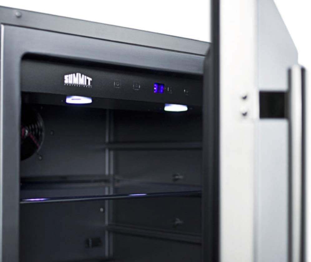 Summit FF64BCSS Wine and Beverages Refrigerator, Stainless Steel