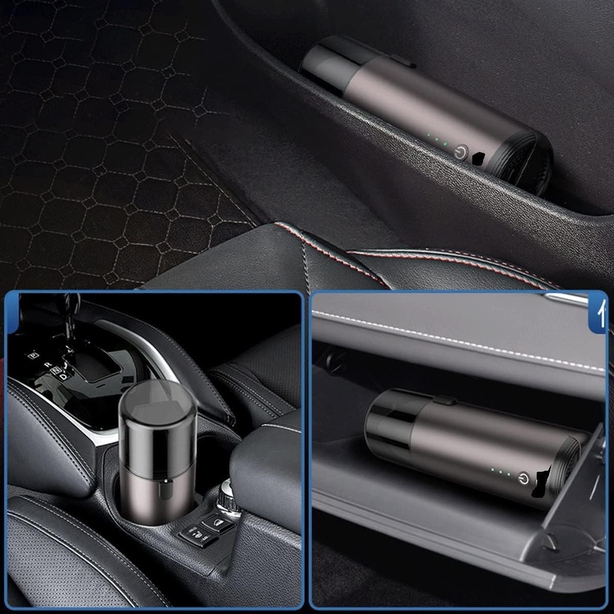 Handheld Vacuum Cordless, Rechargeable Car Vacuum Cleaner, Mini Hand Vacuum with 5000 Pa Powerful Suction, Portable Hand Held Vacuum for Car Pet Hair Hardwood Floor Home