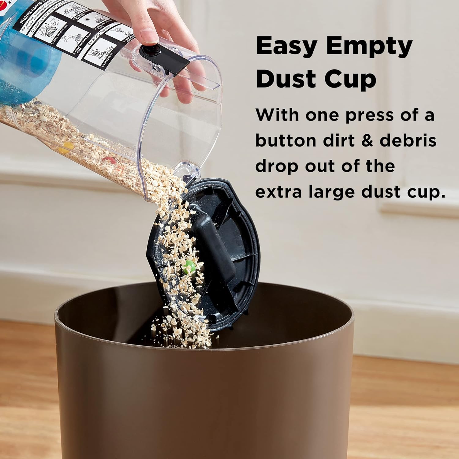 Nostalgia Retro Countertop Microwave Oven - Large 800-Watt - 0.9 cu ft & Eureka Airspeed Ultra-Lightweight Compact Bagless Upright Vacuum Cleaner, Replacement Filter, Blue