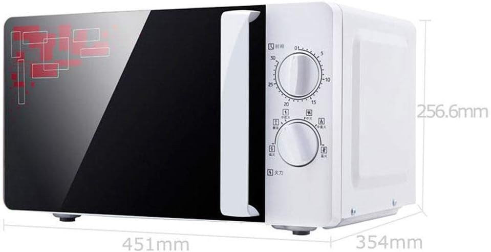 Solo Manual Microwave with No Rust Interior for Easy Cleaning, Soft Touch Housing and Matt Finish, Auto Defrost, Cotton White, 20 Litre with 6 Power Levels, 800 W Useful