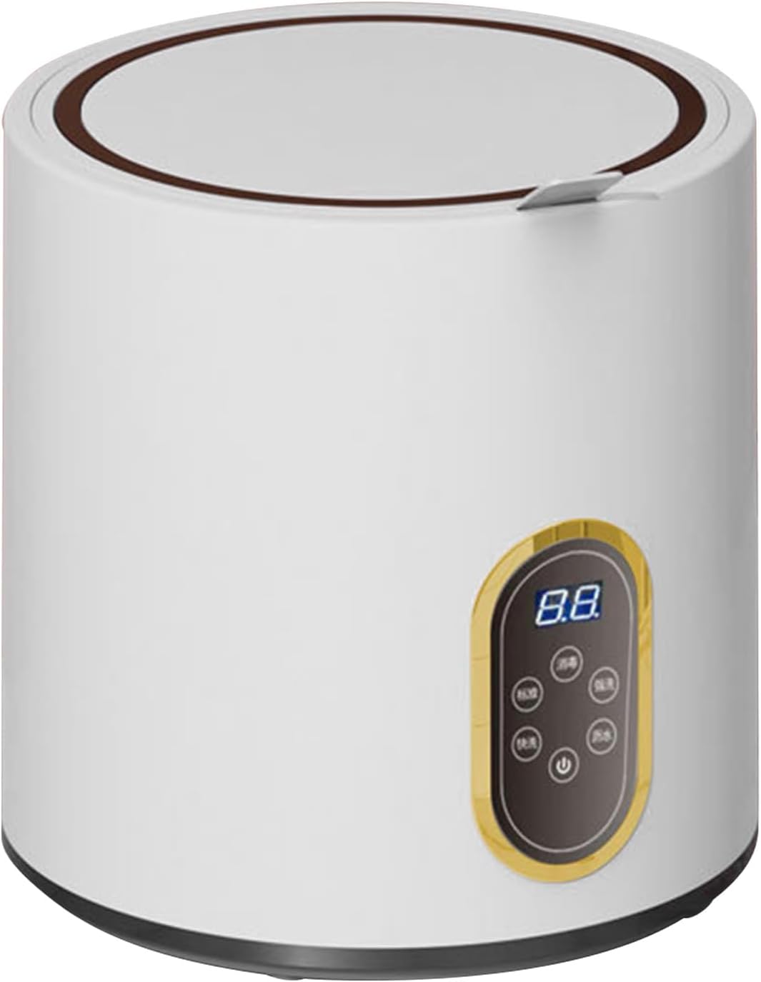 6L Portable Washing Machine, 24W,1KG Capacity,Automatic Small Washer Mini Laundry Machine for Washing Underwear, Baby Clothes, Socks, Small Items（26.6×26.6×28cm/10.47×10.47×11.02in）