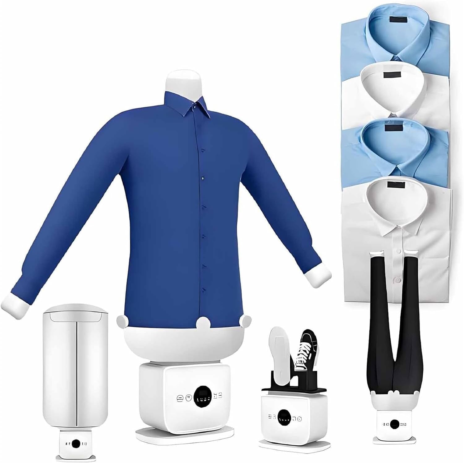 Inflatable Shirt Automatic Ironing Machine,8 Minutes Quick Ironed Dry, 360° Drying Temperature Control