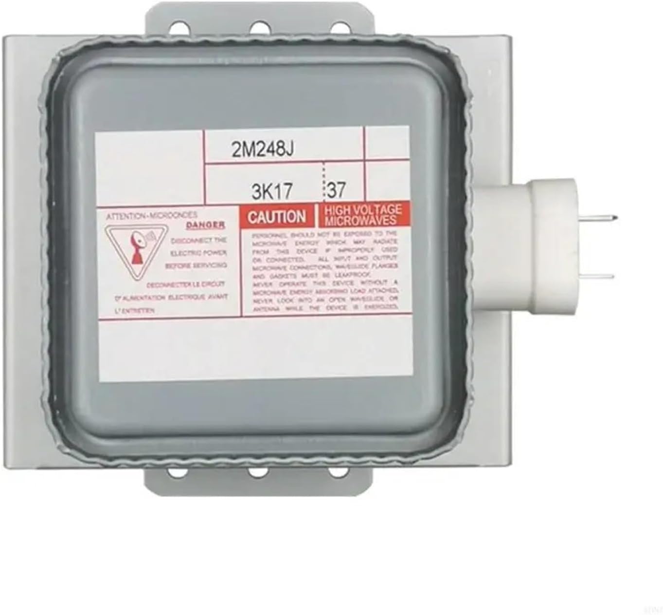 A0NC Microwave Magnetron Conveniently Install Microwave Oven Magnetron 2M248J Microwave Oven Tube Metal Texture For Microwave