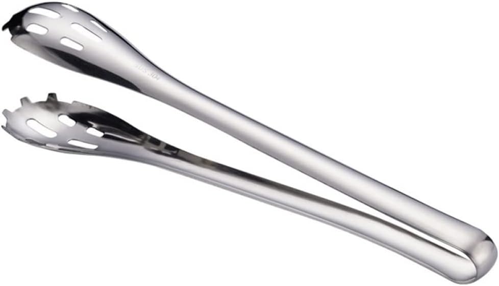 2 Pieces Cooking Tongs Stainless Steel Kitchen Serving Clips BBQ Tools Accessories Utensils