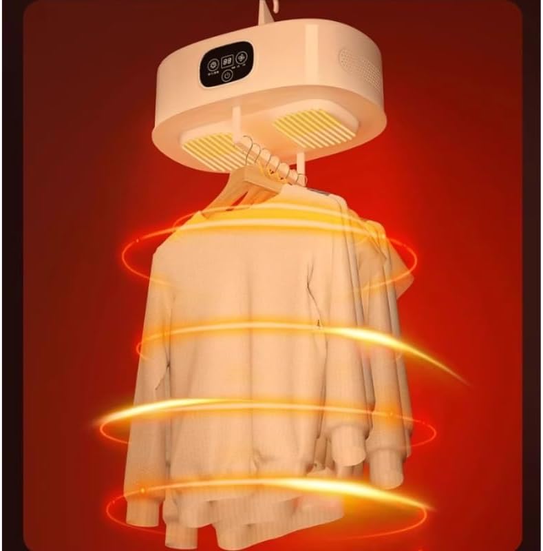 Hanging Garment Steamer Garment Hanger for Steaming Clothes Automatic Ironing Machine Collapsible Automatic clothes dryers(Purple)