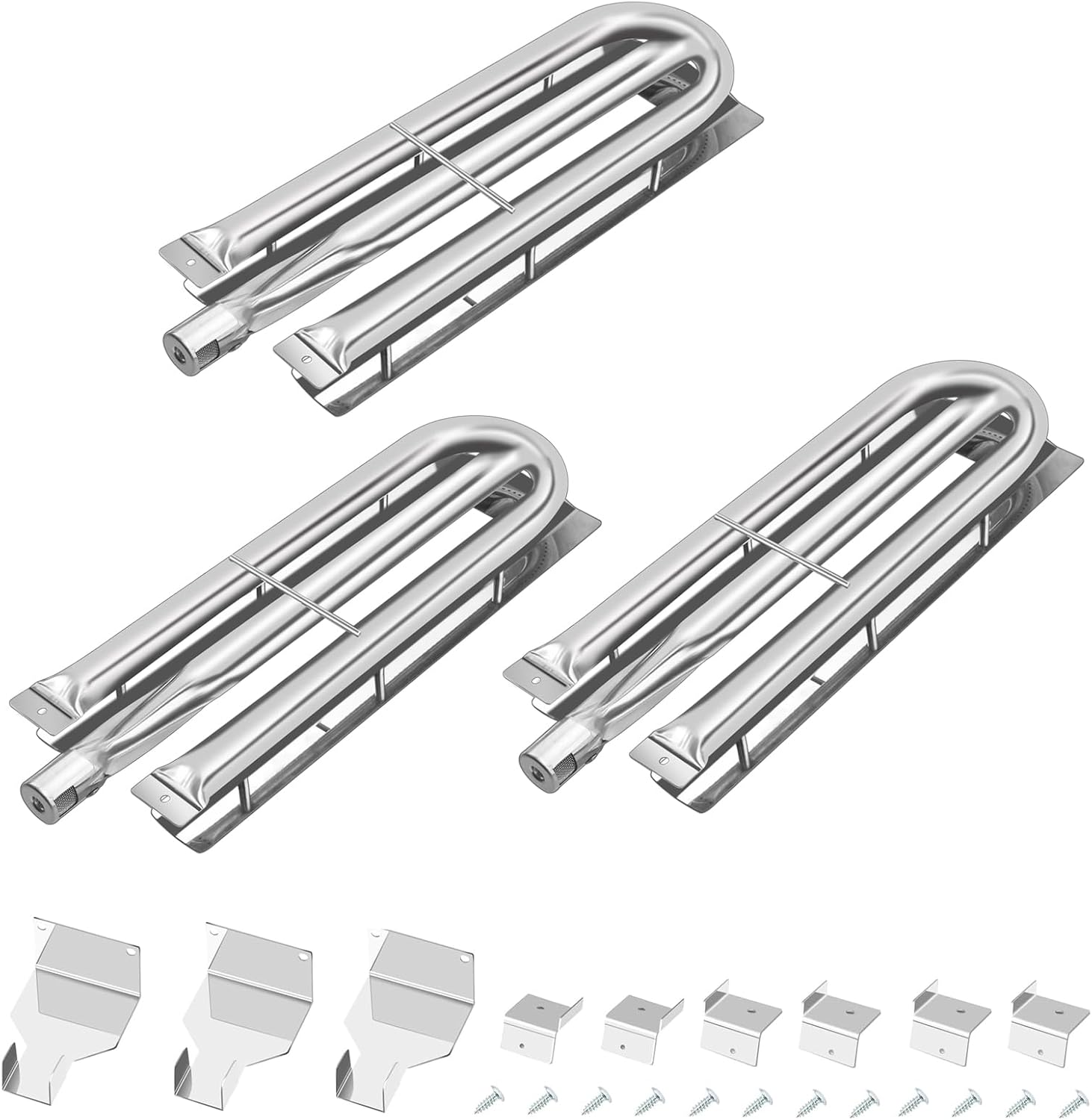 Stainless Steel Burner Tube Gas Grill Replacement Parts for Select Viking VGBQ 41 in T Series, VGBQ 53 in T Series, VGBQ 53