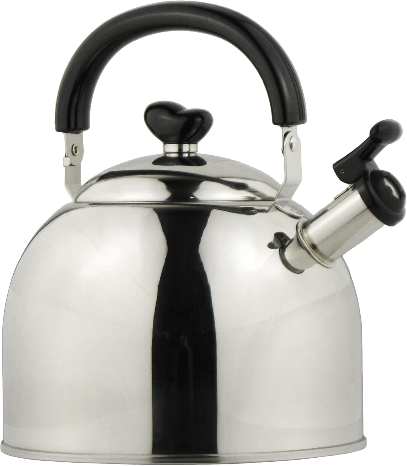 Nagao Tsubamesanjo Kettle, Full Water, 1.1 gal (4.0 L), Induction Compatible, Whistling, Stainless Steel, Made in Japan