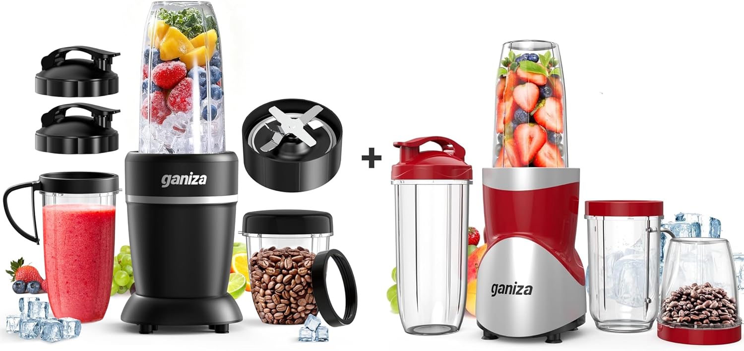 Ganiza GB08 Smoothie Blender and GB10 Personal Blender