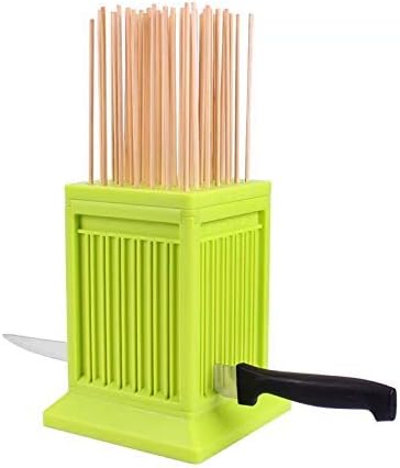 Bbq 49 Holes Meat Skewer Kebab Maker Box Machine Beef Kabobs For outdoor