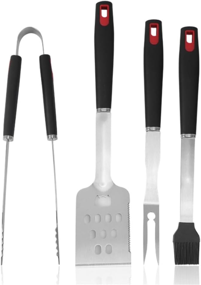 Stainless Steel Barbecue Tool BBQ Outdoor Multi-Purpose Shovel Fork Sweeping and Clamping Barbecue Tool