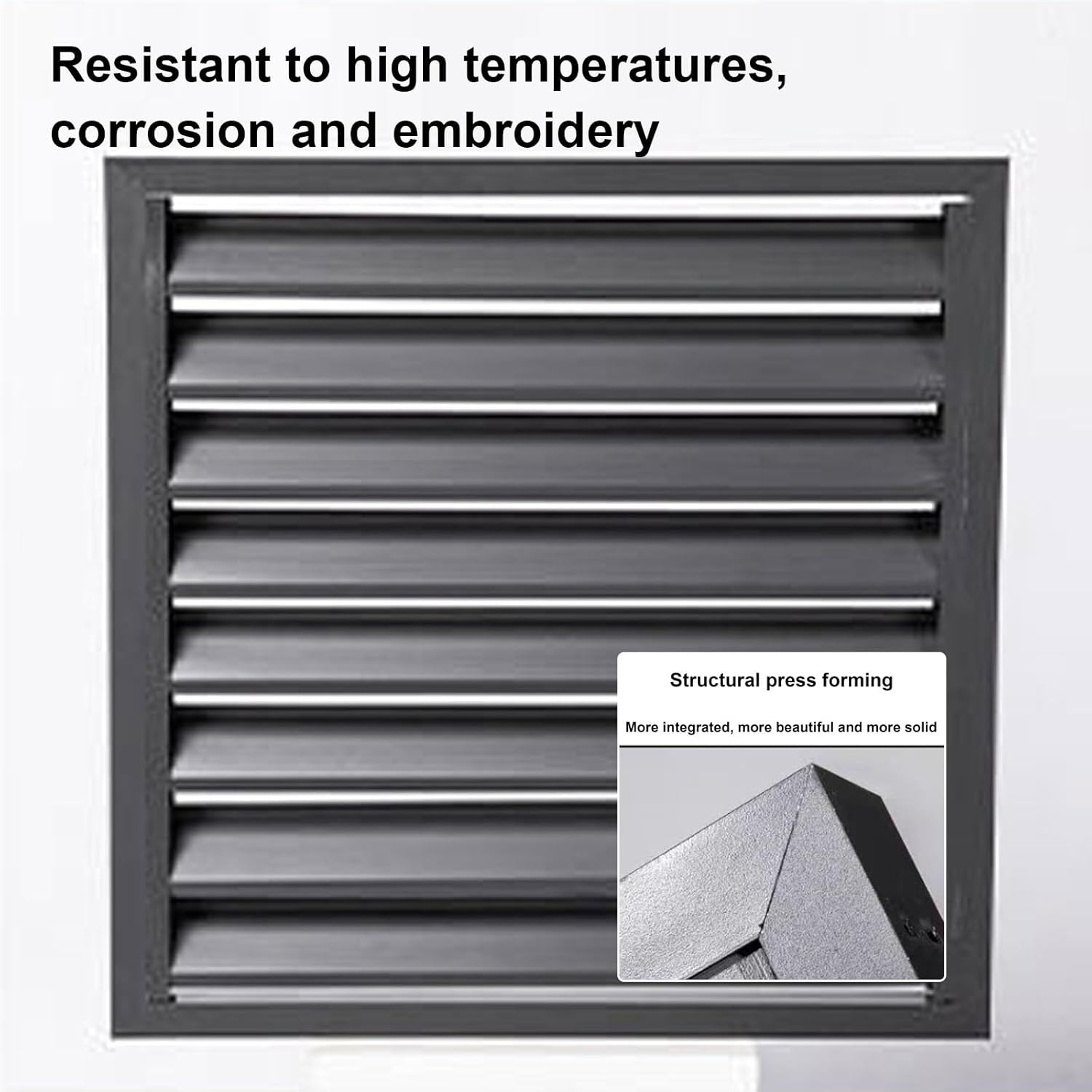 Air conditioner rain cover, Air conditioner outdoor unit aluminum cover, Outdoor unit mini split air conditioner cover, Noise Reduction, Dustproof and waterproof, suitable for outdoor ( Color : White