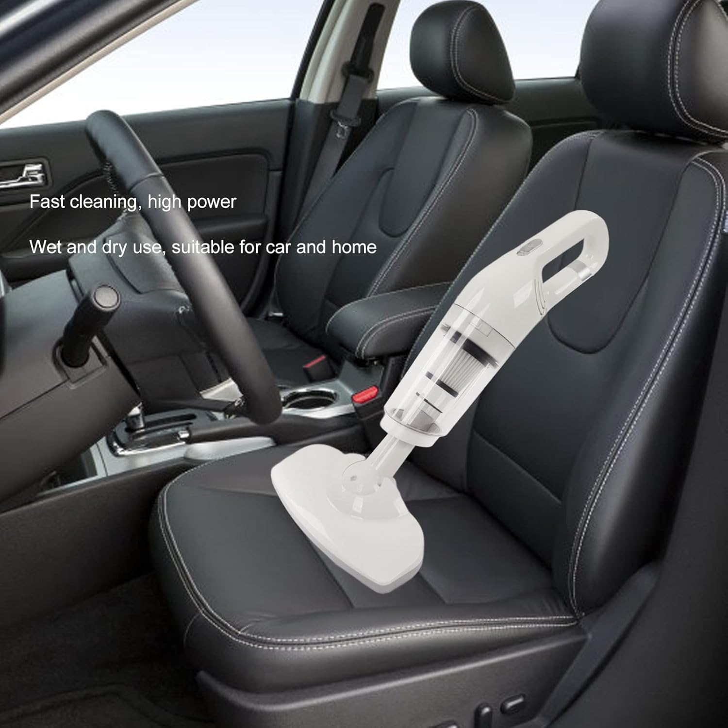 Handheld Vacuum Cleaner,Strong Suction Dry Wet Dual Use Strong Power Portable Cordless Cleaner for Car Home